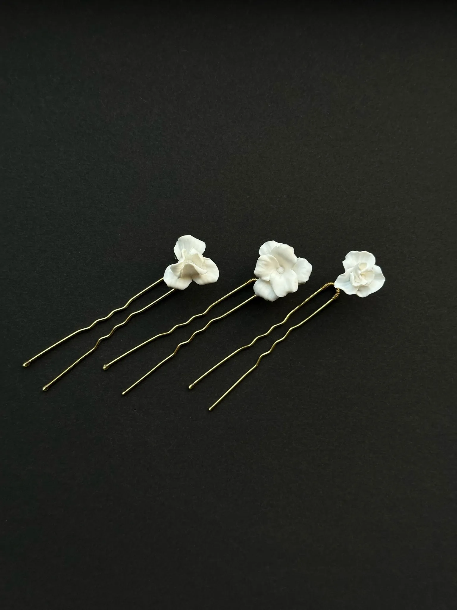 Handcrafting bridal hair accessories